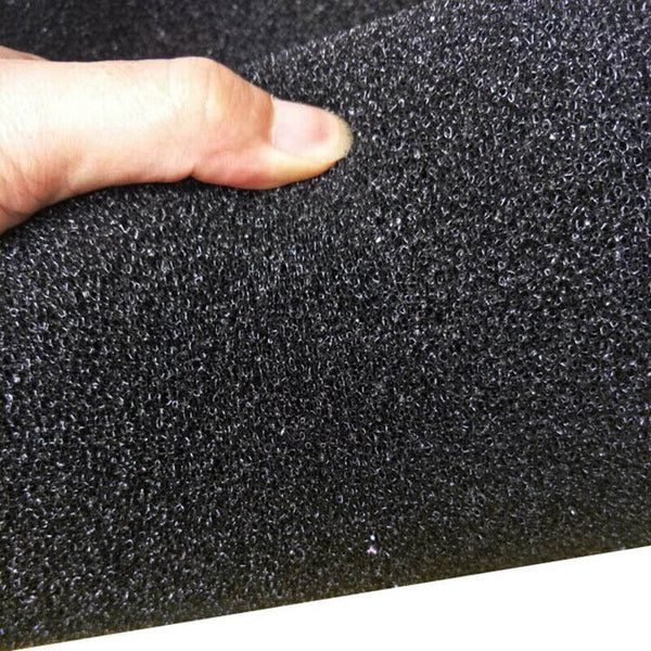 50x50x2cm Black Fish Tank Aquarium Filter Sponge Foam Pad Filtration Cotton