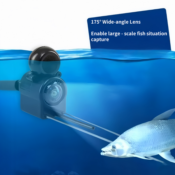 4.3" LCD Monitor Fish Finder Portable  Fishing Camera W/ 8 LED IR For Lake Sea