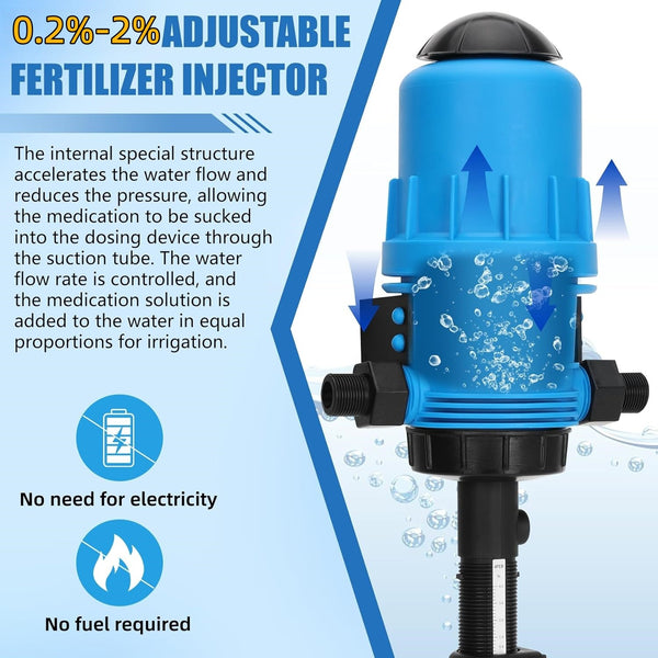 Fertilizer Injector Chemical Proportioner Dosing Device Proportional Pump