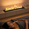Water vapor fireplace 4D electric fireplace 168 Color Changes Voice App Control