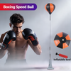 Boxing Bag Reflex Freestanding Speed Ball Punching Training Adjustable Height