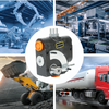 1/2'G Hydraulic Adjustable Variable Flow Control Valve with Relief 0-16 GPM