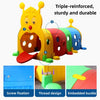 Caterpillar Tunnel Toddler Tunnel Climb & Crawl & Ride Activity Toy 190x105cm