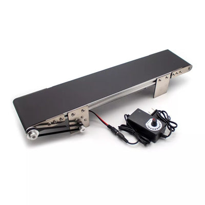 Desktop Conveyor Belt Electric Metal Conveyor Experiment Teaching Equipment 220V