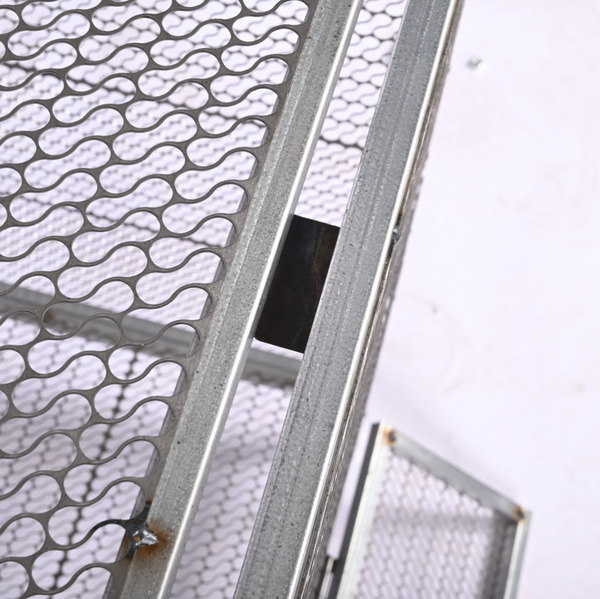 Poultry Cage Chicken Coop With Trough For Farming Breeding And Poultry Raising
