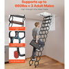 Electirc Attic Ladder Aluminum Folding 80*110 cm 9.4Ft With Remote Loft Stairs