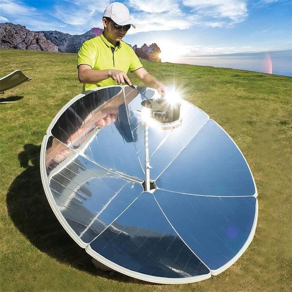 Portable Concentrating Solar Cooker Outdoor Camping Solar Oven Stove Picnic BBQ