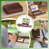 Foldable Wooden Watercolor Palette Box 24 Color Tray Palette Travel Palette