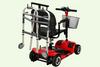 Universal Rollator Walker Holder For Mobility Scooter Carbon Steel Walker Holder