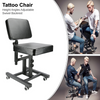 Adjustable Tattoo Chair Swivel Back Tattoo Armrest Stand Salon Beauty Chair