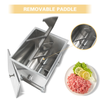44lbs Manual Meat Mixer Meat Blender Grinding Machine Stainless Steel w/Lid AU