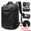 Vacuum Seal Travel Backpack 60L Exapandable Air Compression Built-in Pump