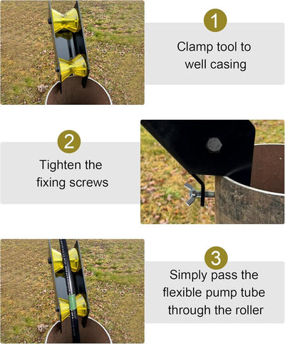 Well Pipe Pulling Tools And Cable Rollers Fit Well Pump Pipe Flexible Pipe