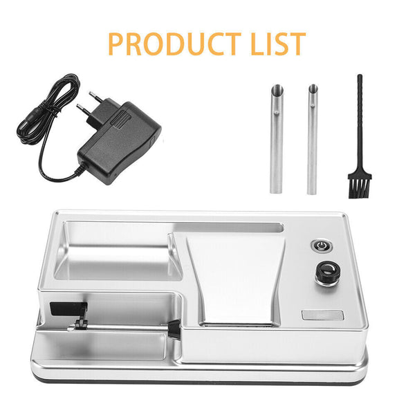 Cigarette Rolling Machine Automatic Electric Tobacco Maker Injector Tube 6.5/8mm