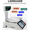 Electronic Barcode Scale Weight Scale Price Computing Supermarket Cashier Scale