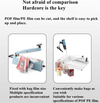 45cm Sealing Machine Shrink Wrap Heat Sealing Cutting for PVC POF Film Packing