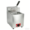 16L /8.2L Commercial LPG Gas Fryer w/Fryer Basket Deep Single Tank Frying Tool