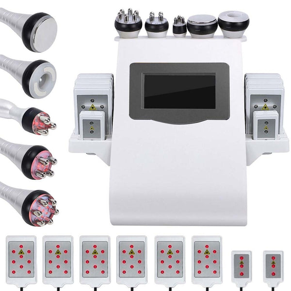 6 in1Ultrasonic Cavitation Machine 40K RF Radio Frequency Fat Body Beauty Device