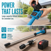 Cordless Stick Water Transfer Pump w/ Built-In Battery 3 Gear Adjustment 50L/min