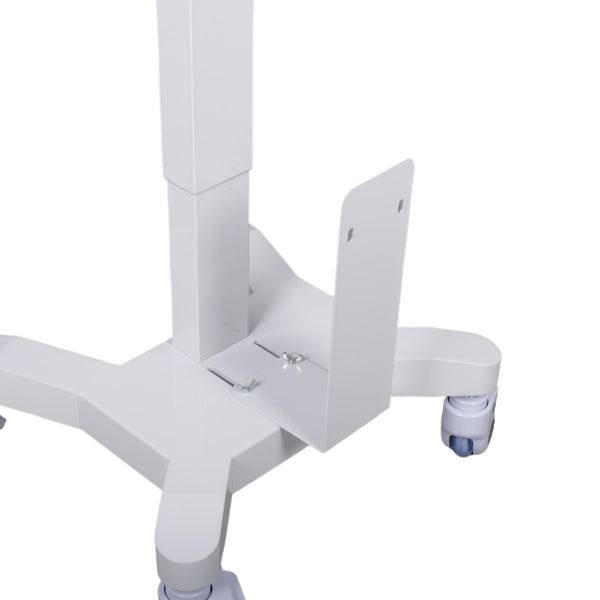 Medical Trolley Cart Height Adjustable with Laptop Tray Oral Scanner Holder AU