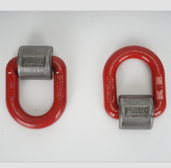 2T/3.15T Weld On Lifting Lug D-shaped Lifting Ring For Marine Or Mould Hoister