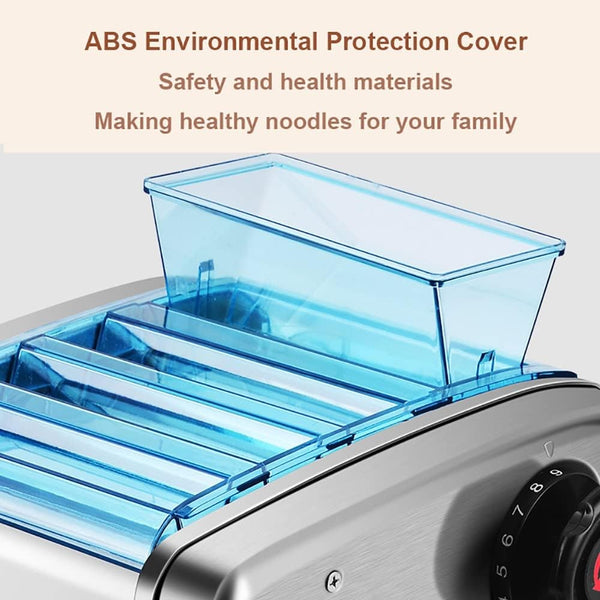 2 in 1 Electric Pasta Maker 3 Blades Electric Noodle Machine Dumpling Skin Maker
