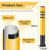 60cm Pipe Steel Yellow Safety Bollards Parking Barrier Post with Bolt  AU