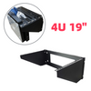 19'' Vertical Wall Mount Steel Under-desk Server Rack Bracket Office Home