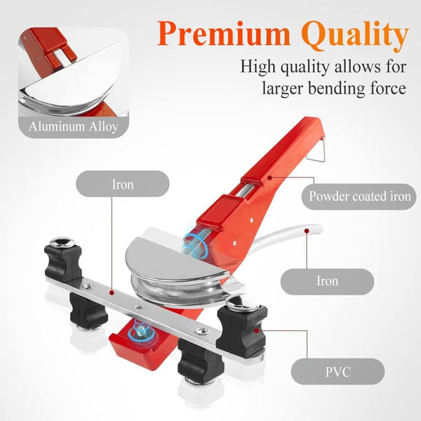 Pipe Tube Bender Ratcheting Tubing Bender Pipes Bending Tools Air Conditioning