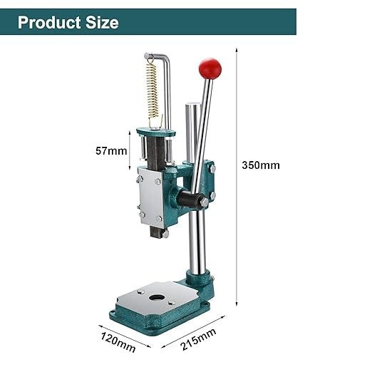 0.5-13mm Leather Hole Puncher Manual Embossing Punch Machine Leather Craft Tool
