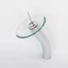 Basin Faucet Modern Round Waterfall Faucet Hot Cold Tall Bathroom Faucet WELS