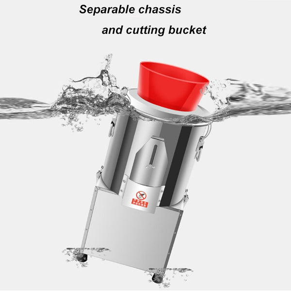 1200W Commercial Electric Vegetable Chopper Food Cutting Machine Meat Cutter AU