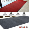 3’x10' Commercial Hallway Runner Rug Non-slip Rubber Door Mat Floor Carpet Rug