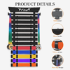 12 Karate Belt Display Rack Medal Hangers Wood Taekwondo Belt Display Holder AU