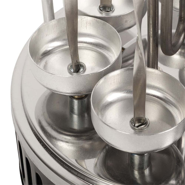 BBQ Machine Vertical Broiler Shawarma Spinning Grill for Rotisserie Family Party