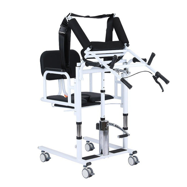 Transfer Wheelchair Hydraulic Lifting Elderly Care Chair Lift Transfer Machine