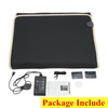 Tourmaline Heating Mat Far Infrared PEMF Seven Color Crystal Pad
