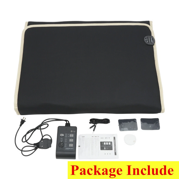 Tourmaline Heating Mat Far Infrared PEMF Seven Color Crystal Pad