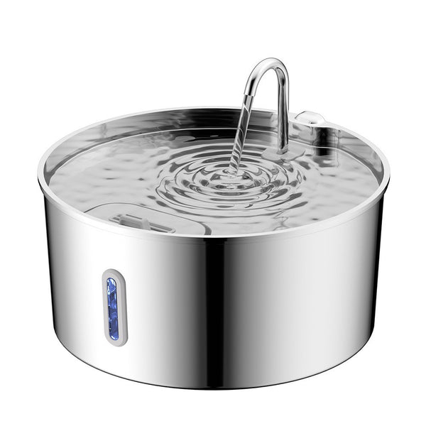 Dog Water Fountain Stainless Steel 7L/236oz Automatic Drinking Dispenser Bowl