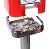 2 Coin Operated Gumball Vending Machine Toys Balls Twisting Dispenser  w/Lock