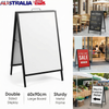 A-Frame Sign With Handle Double Sided Poster Board For Business shop Advertising