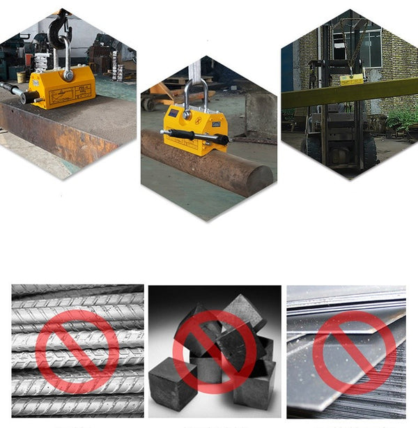 220lb/100kg Magnetic Lifter Lifting Magnet Permanent Lift Magnets with Release