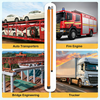 Load Height Measuring Stick Adjustable Pole Non-Conductive for Truck Trailer