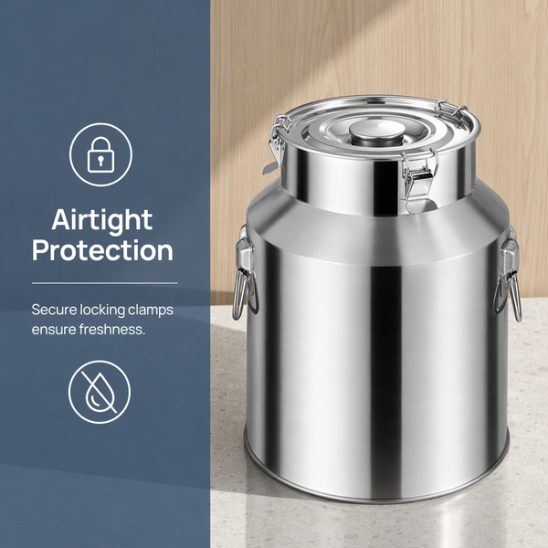 58L/35L Wine Beer Keg Fermenter Barrel Stainless Steel Oil Rice Milk Cans Tank