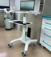 Medical Dental Lab Trolley Cart Intraoral Scanner Mobile Cart Clinic Laptop Rack