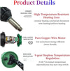 1600W Hot Air Plastic Welder PVC TPO Vinyl Heat Welding Gun Torch &9 Accessories
