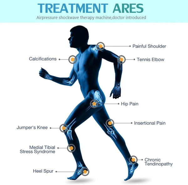 7 Bar ED Shockwave Therapy Machine Effective Electromagnetic Shock Therapy