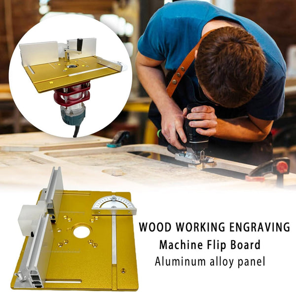 Aluminum Alloy Router Lift Table Router Lifts Base for 64-66mm Diameter Motors