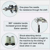 2 in 1 Cut & Loop Pile Carpet Gun& Carpet Trimmer Clippers with Tufting Frame