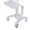 Medical Trolley Cart Height Adjustable with Laptop Tray Oral Scanner Holder AU